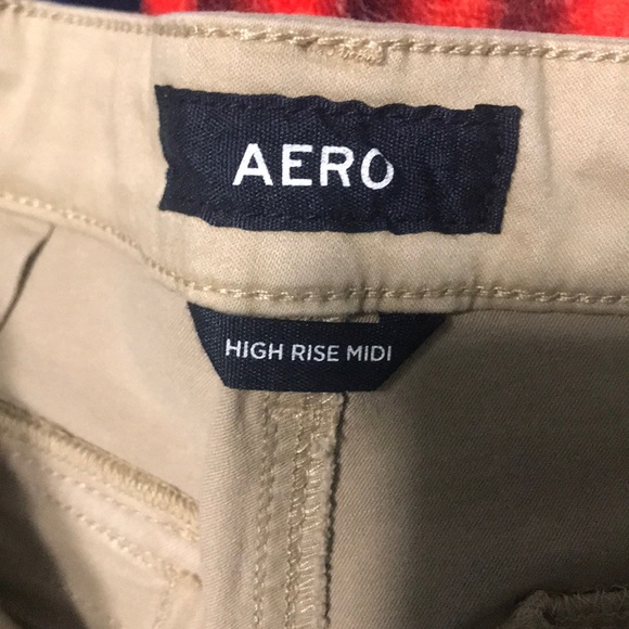 Aeropostale High Rise Midi Shorts - Picture 4 of 6